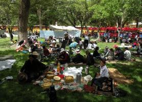 shoton festival norbulingka park